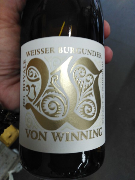 von Winning Weisser Burgunder Royale 0,75L