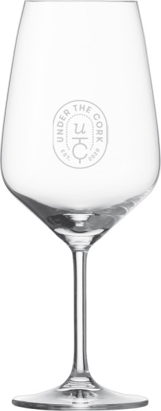 Zwiesel Taste Bordeaux Glas UTC Logo